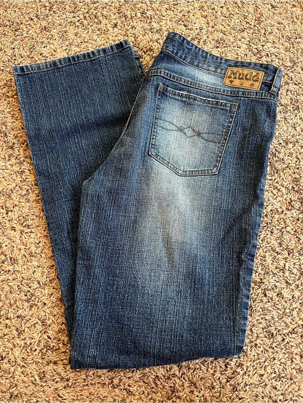 Mudd Y2K/00's Low/Mid-Rise Flare Jeans - Size 17 (Juniors)